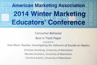 Orlando (Florida), 2014, Best Paper Award 2014