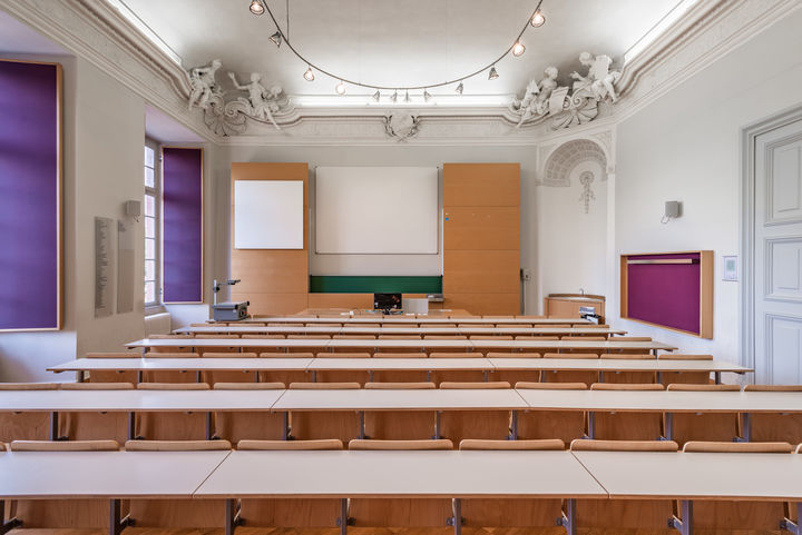 empty lecture hall